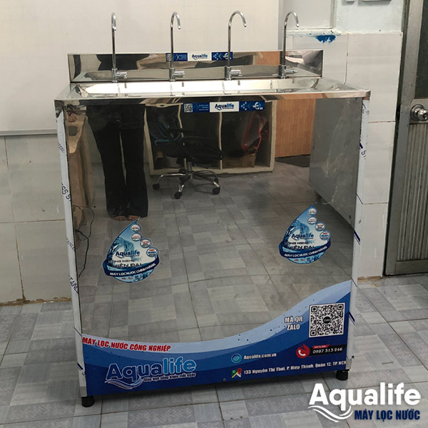 Máy lọc nước bán công nghiệp 120 lít mỗi giờ inox 304