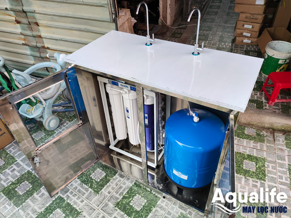 Máy lọc nước công suất 50l/h phù hợp văn phòng trường học