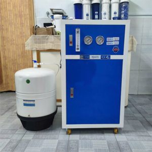 Máy lọc nước RO bán công nghiệp 30 lít/h tủ thép
