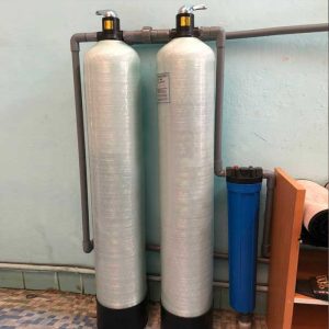2 trụ composite 1054 bán tự động kèm cốc lọc 20 inch