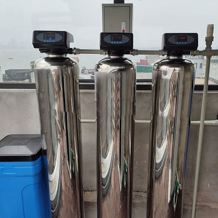 Hệ thống 3 trụ inox SS304 tự động lọc nước sinh hoạt - Ảnh 4