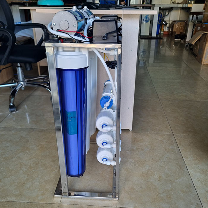 Máy lọc nước bán công nghiệp 100 lít/h khung đỡ inox 304 - Ảnh 3