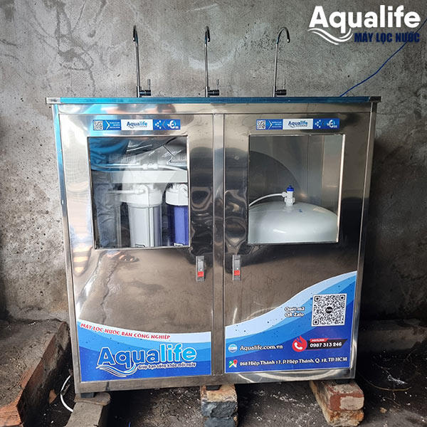 Máy lọc nước bán công nghiệp inox 65 l/h