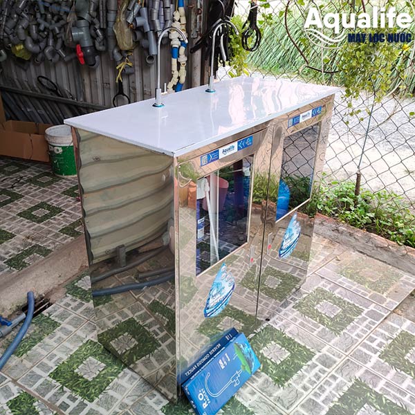 Máy lọc nước RO 80l/h 2 vòi công suất lớn
