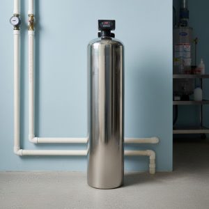 1 trụ lọc nước phèn inox 304 mã 1354 van tự động sục rửa