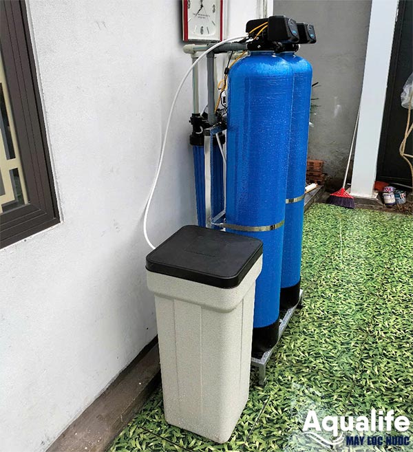 Hệ thống lọc nước đầu nguồn 2 trụ composite 1054