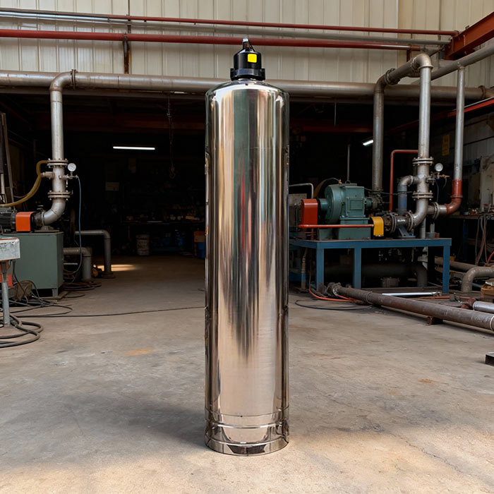 Bộ 1 trụ inox ss304 mã 1465 lọc phèn thủ công
