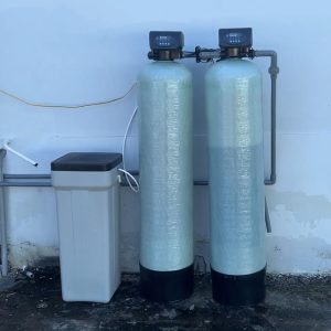 Hệ thống làm mềm nước tự động 2 trụ Composite 1252