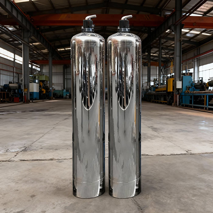 Lọc nước nhiễm phèn với hệ 2 cột inox SS304 mã 1465 (vay tay)
