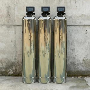 Máy lọc nước phèn 3 cấp cột Inox 304 mã 1252 tự động