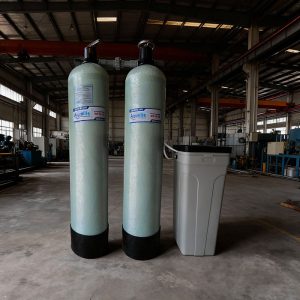 Thiết bị lọc đá vôi đầu nguồn 2 trụ 1054 composite làm mềm nước (thủ công)
