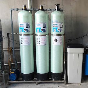 3 trụ Composite 1054 lọc nước nhiễm đá vôi - Khử cặn trắng