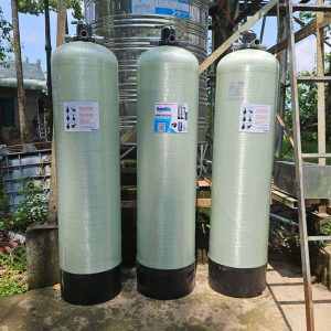 Hệ thống lọc phèn 3 trụ Composite 1665 công suất lớn
