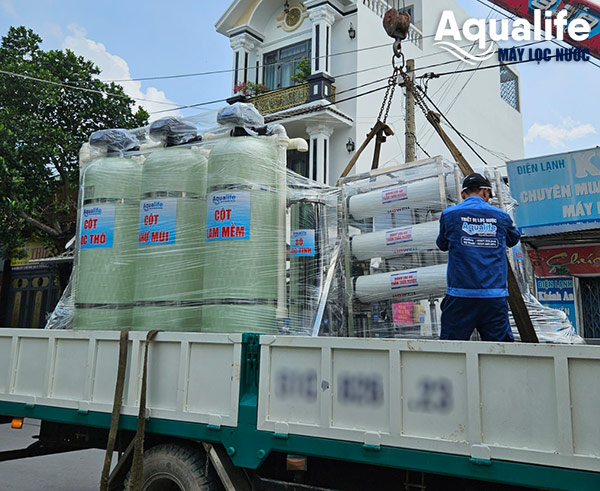 Aqualife - Thi công hệ thống lọc nước đóng bình tại TP. HCM trọn gói