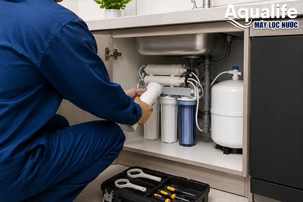 Kỹ thuật sửa chữa máy lọc nước RO gia đình