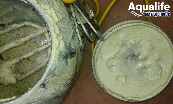 Thiết bị gia dụng trong nhà bị hư hỏng do cặn vôi đóng